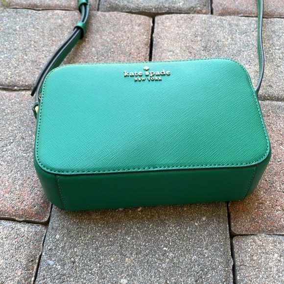 Kate Spade Staci Mini Camera Bag Wintergreen - Picture 12 of 16